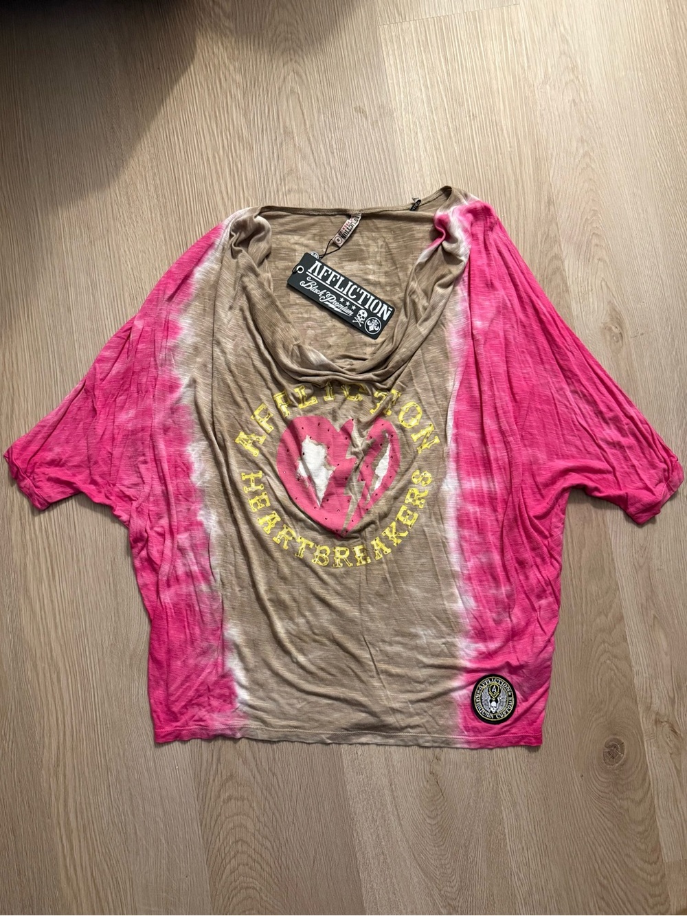Y2K Affliction Black Label Haylen Top